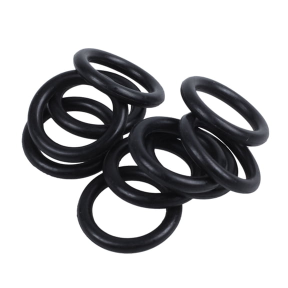 10pcs Black Rubber Oil Seal O-rings Seals Washers 16x11x2.5mm