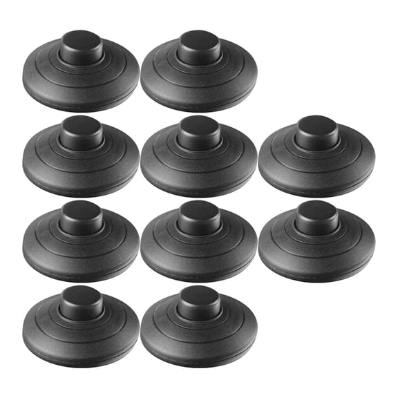 10pcs Black in-Line Lamp Foot Switch Push Power Pedal Light FootSwitch