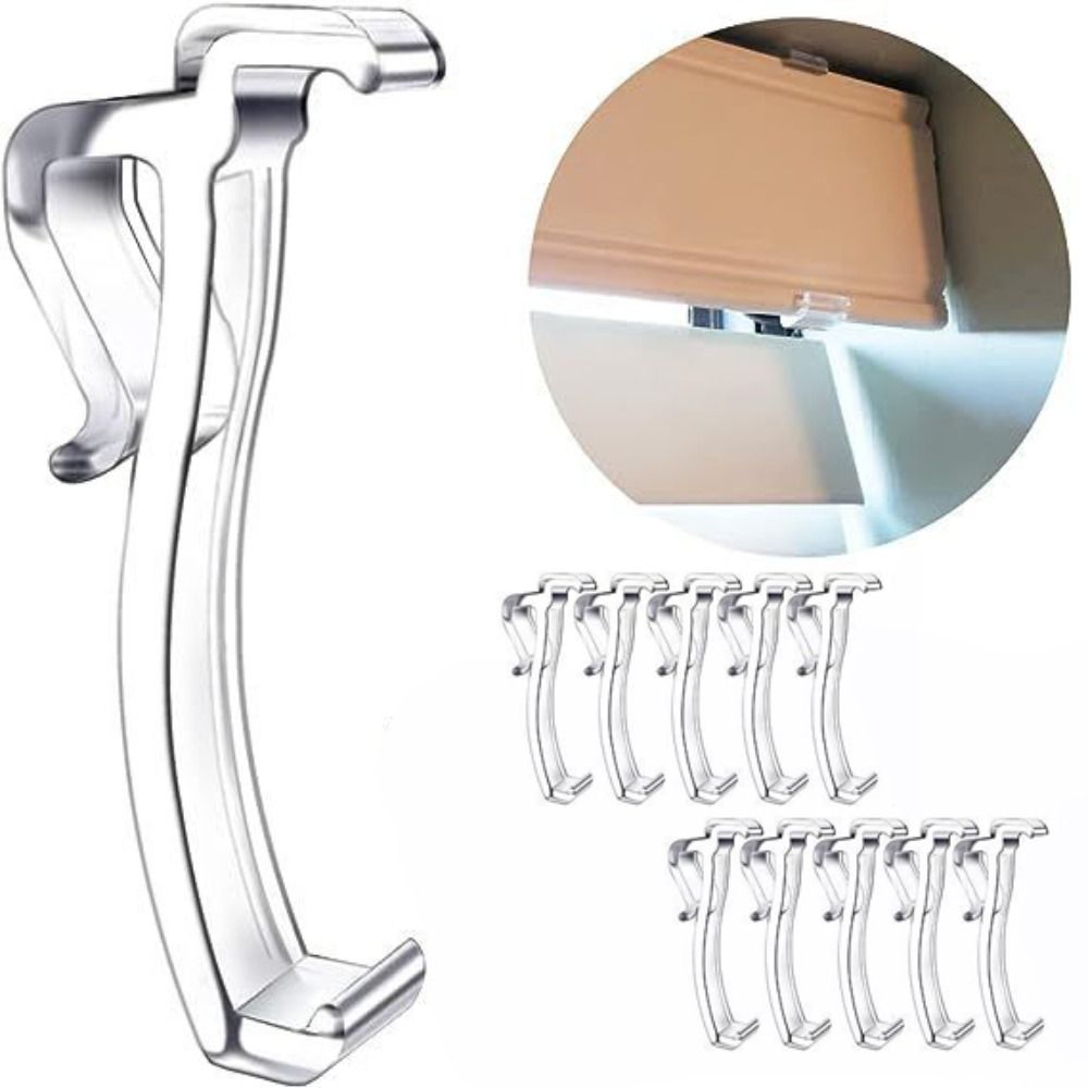 10pcs Blind Channel Cover Replacement Horizontal Wood Blind Valance ...