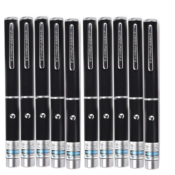 10pcs Blue Laser Pointer 5MW 405nm Blue Violet Purple Laser Pointer Pen