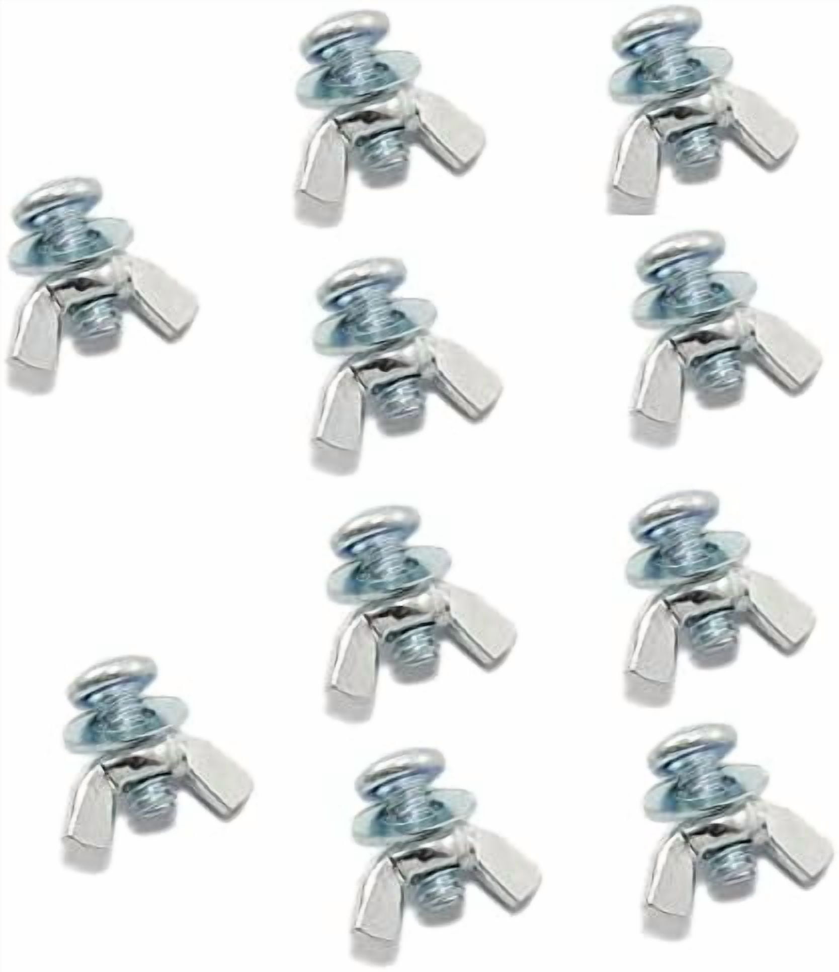 Vite A Maniglia (Thumb Screw) 1/4-20 X 5 Pollici Zincata - Rivercity Fastener 1 Pezzo