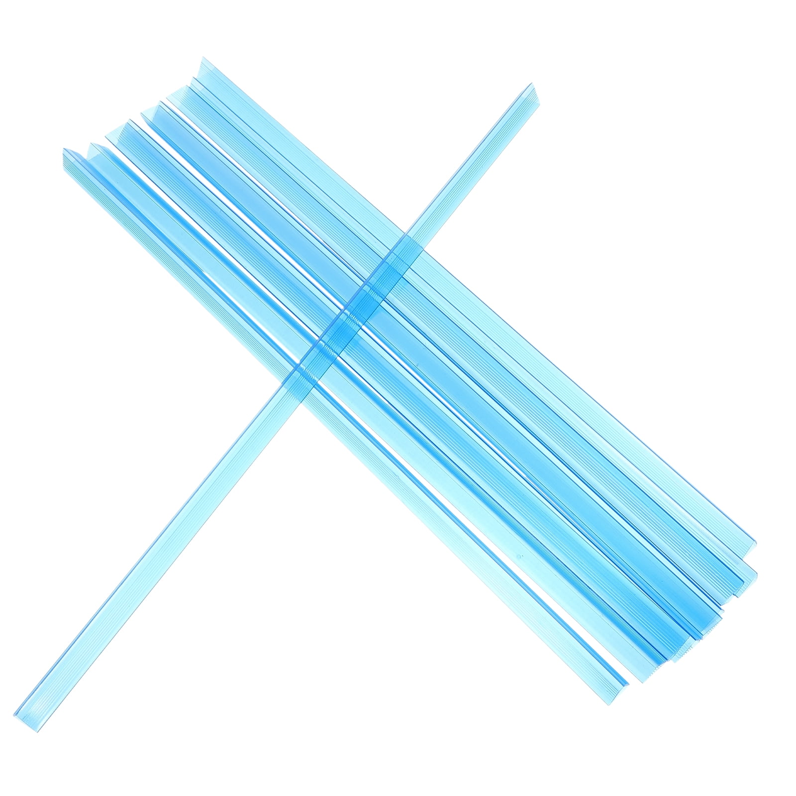 10pcs Bookbinding Slide Bar Plastic Binders Slide Grip Binding Bars