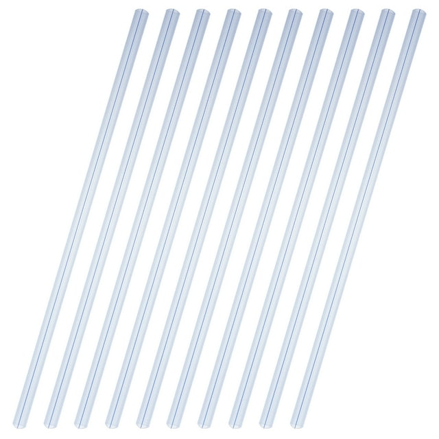 10pcs Bookbinding Slide Binders Slide Grip Binding Bars Plastic Slide