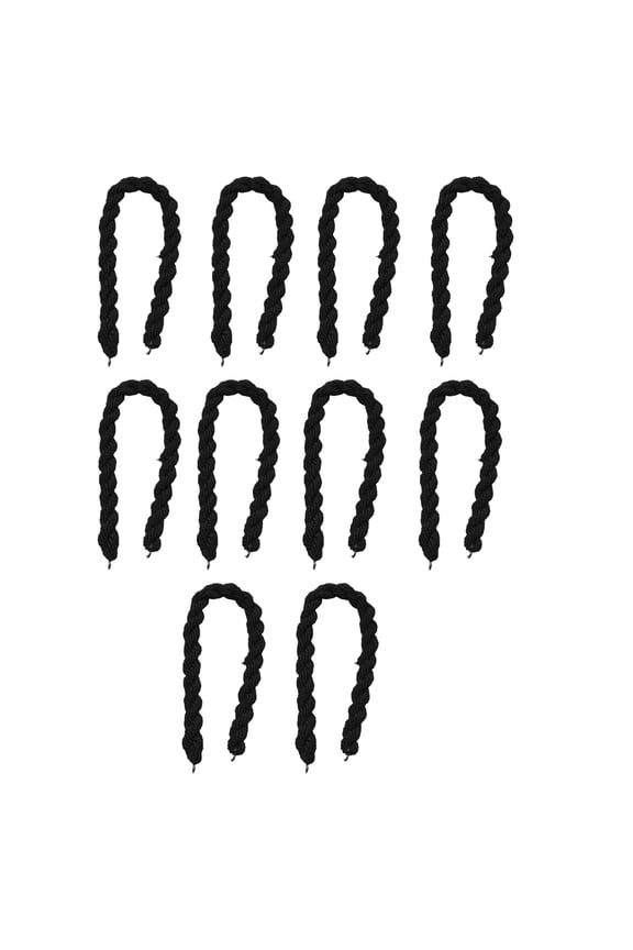 10pcs Boot Straps Militaries Leg Straps Elastic Boot Bands with Metal Hook for Outdoor Activity