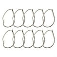 thumbnail image 1 of 10pcs/Box High Carbon Steel Wacky Rig Hooks Weedless Barbed Fishig Wide Gap Hook, 1 of 5