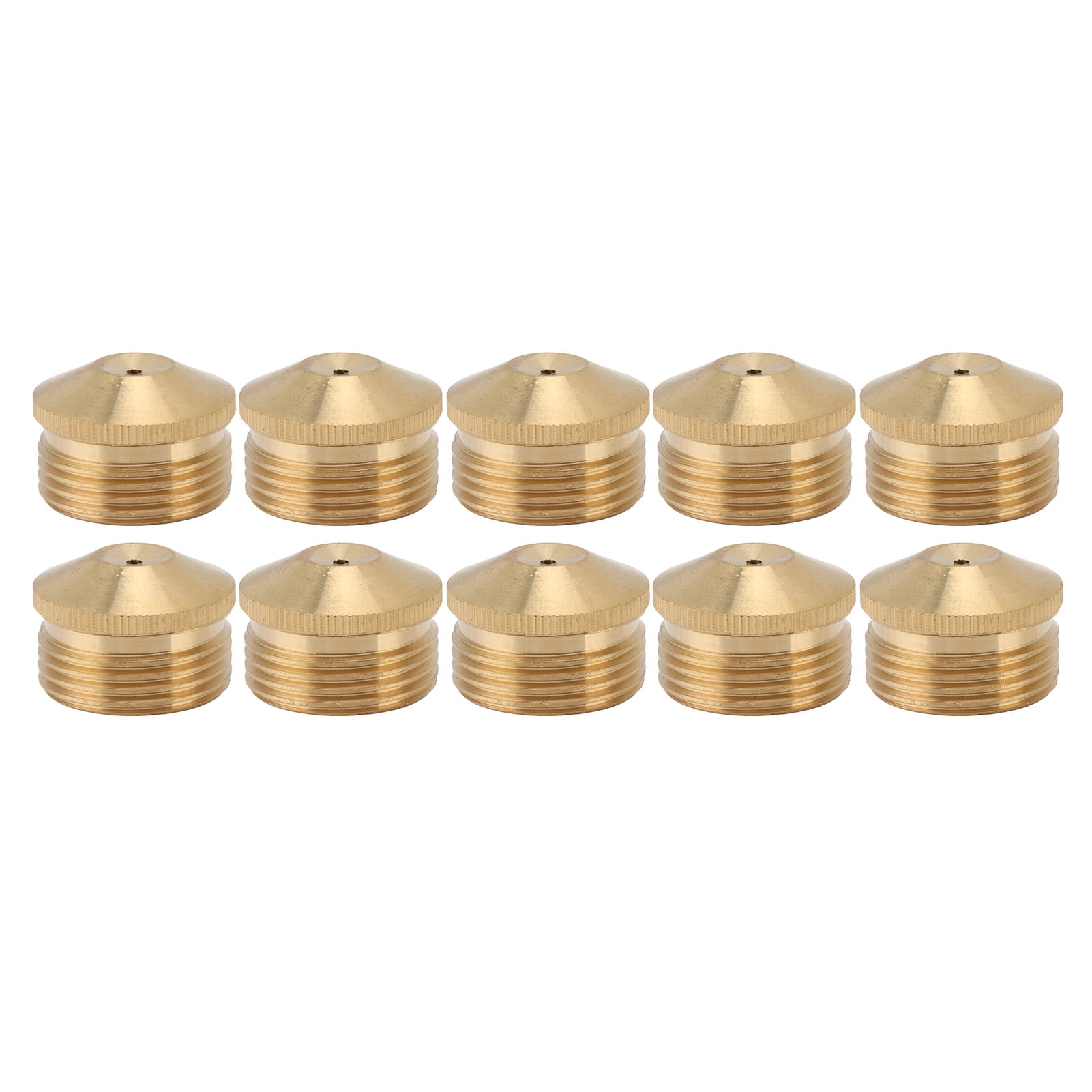 10pcs Brass Misting Nozzles Fog Sprinkler Head for Factory Site Coal