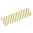 thumbnail image 1 of Uxcell 10Pcs Brass Rods 0.24 x 15.75" Brass Solid Round Stock Lathe Bar for Knife Handles Pin DIY Craft Model Plane, 1 of 6