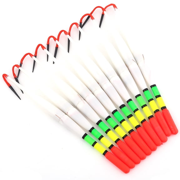 10pcs Buoy Electronic Fishing Floats Bobbers Set Fishing Accessory for Sea Boat Night Fishing