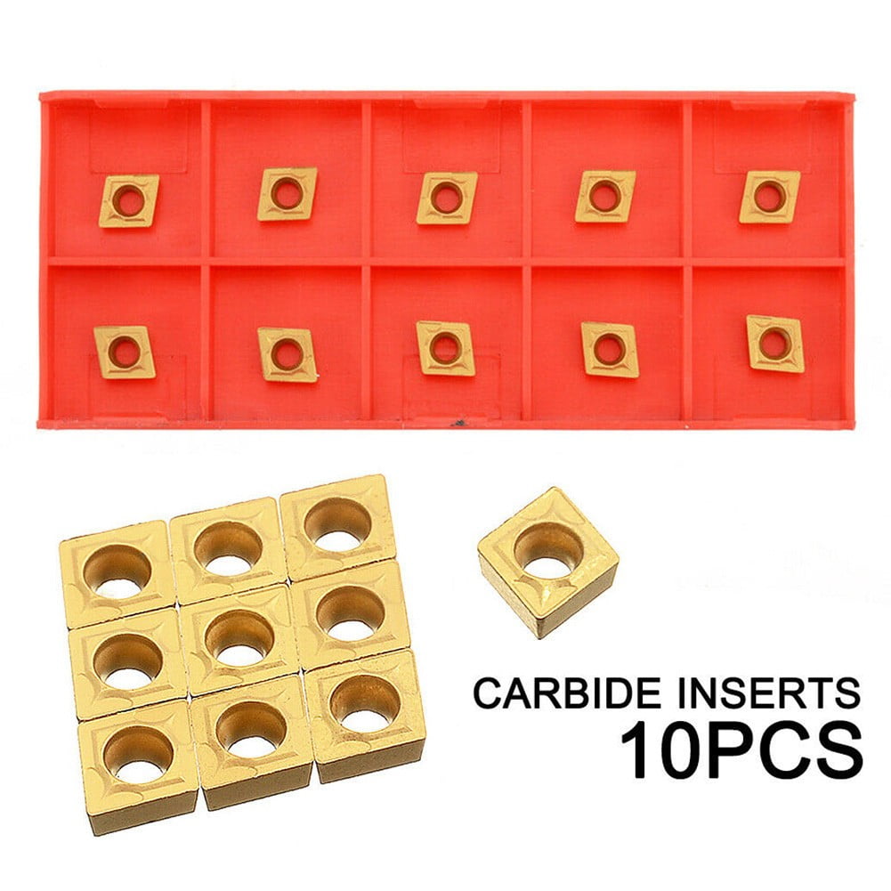 10X CCMT 060204 VP15TF Wendeschneidplatte CCMT060204 inkl. Rechnung EUR 22,90 - DE