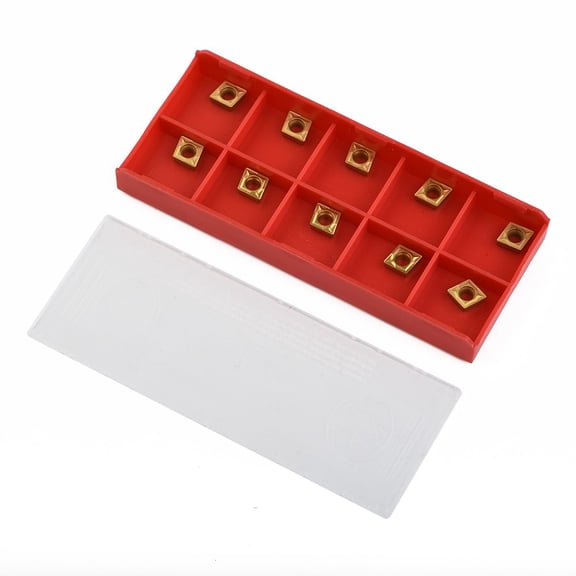 10pcs CCMT060204-HM YBC251 Lathe CNC Carbide Inserts Insert For Turning Tool