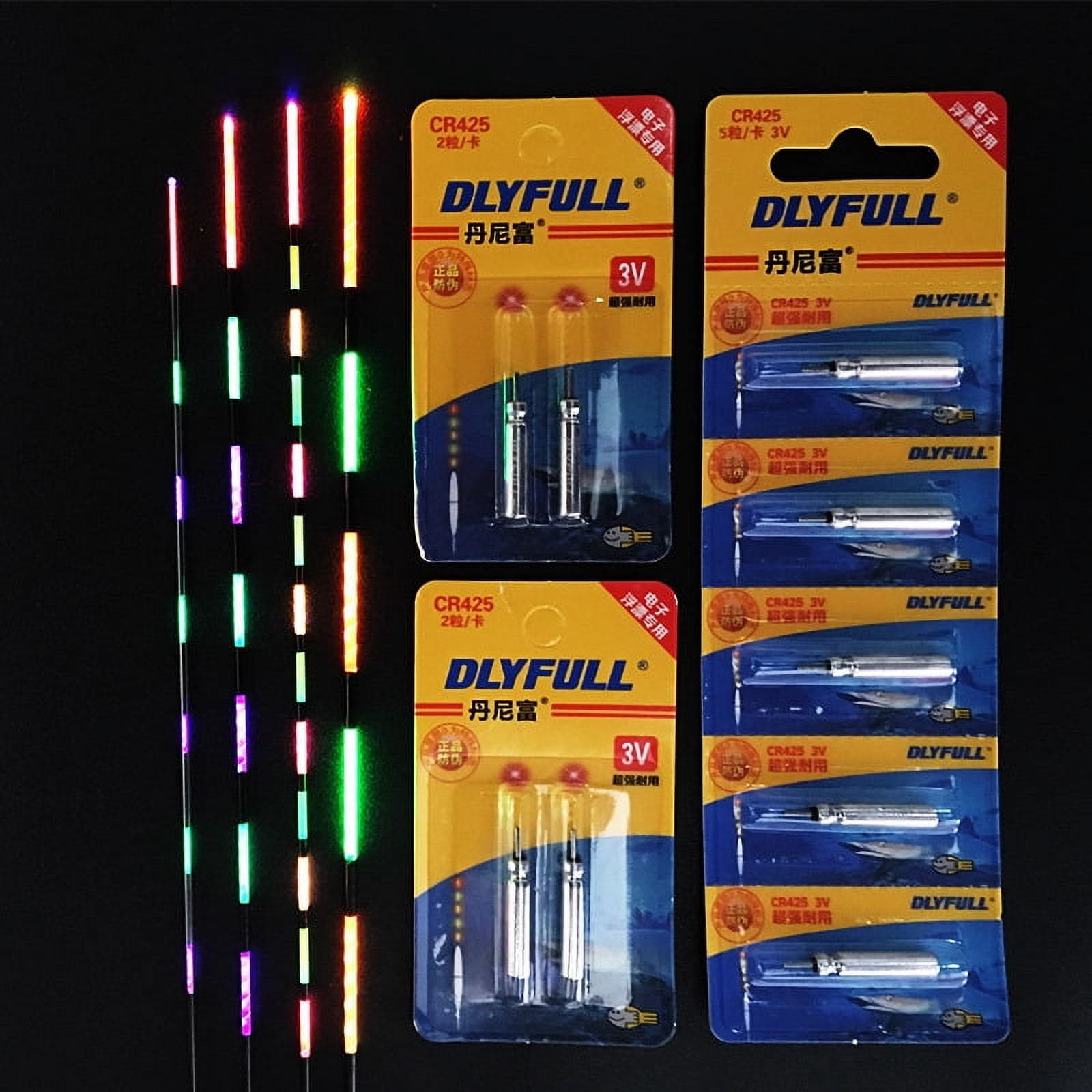 10pcs CR425 Batteries Fishing Electric Float 3V Night Light Lithium Pin ...