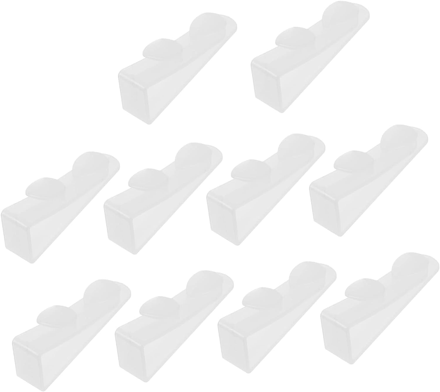 10pcs Cabinet Door Hook Shower Towel Hook Hat Hangers Pant Hooks for ...
