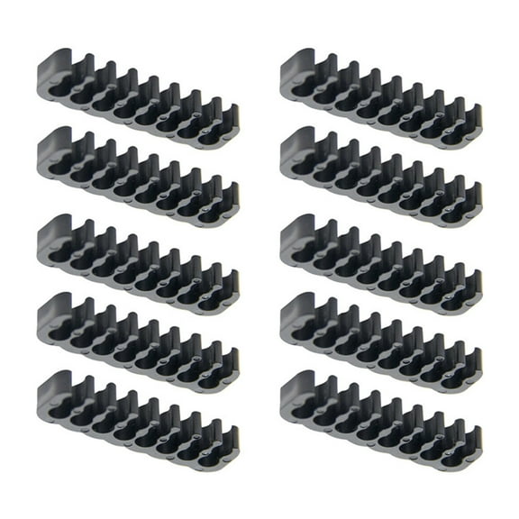 10pcs Cable Clamp Cable Clip Organizers Computer Cable Management Comb For Organizing Cable Convenient to Use