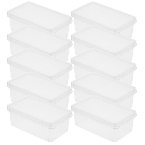 10pcs Cake Carrying Boxes Dessert Box Packing Boxes Mousse Cake Holders Tiramisu Cake Holders