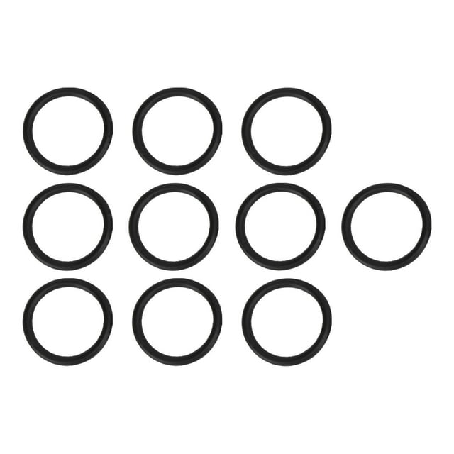 10pcs Car Bumper Fender Quick Release Fasteners Bands ORing Gaskets Rubber Unicersal