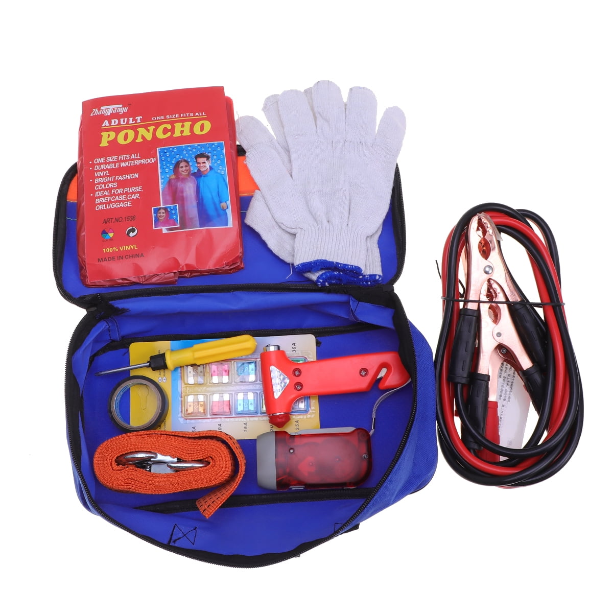 10pcs Car Repair Tools Kit Auto Car Assistance Roadside Emergency Kit