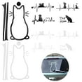 thumbnail image 1 of 10pcs Car Stickers, EEEkit Cute Cat Dog Car Window Windshield Wiper Vinyl Art Sticker Decor, Funny Animal Mural Art Decal, Cartoon Kitten Sticker for Auto Wall Loptop, 1 of 8