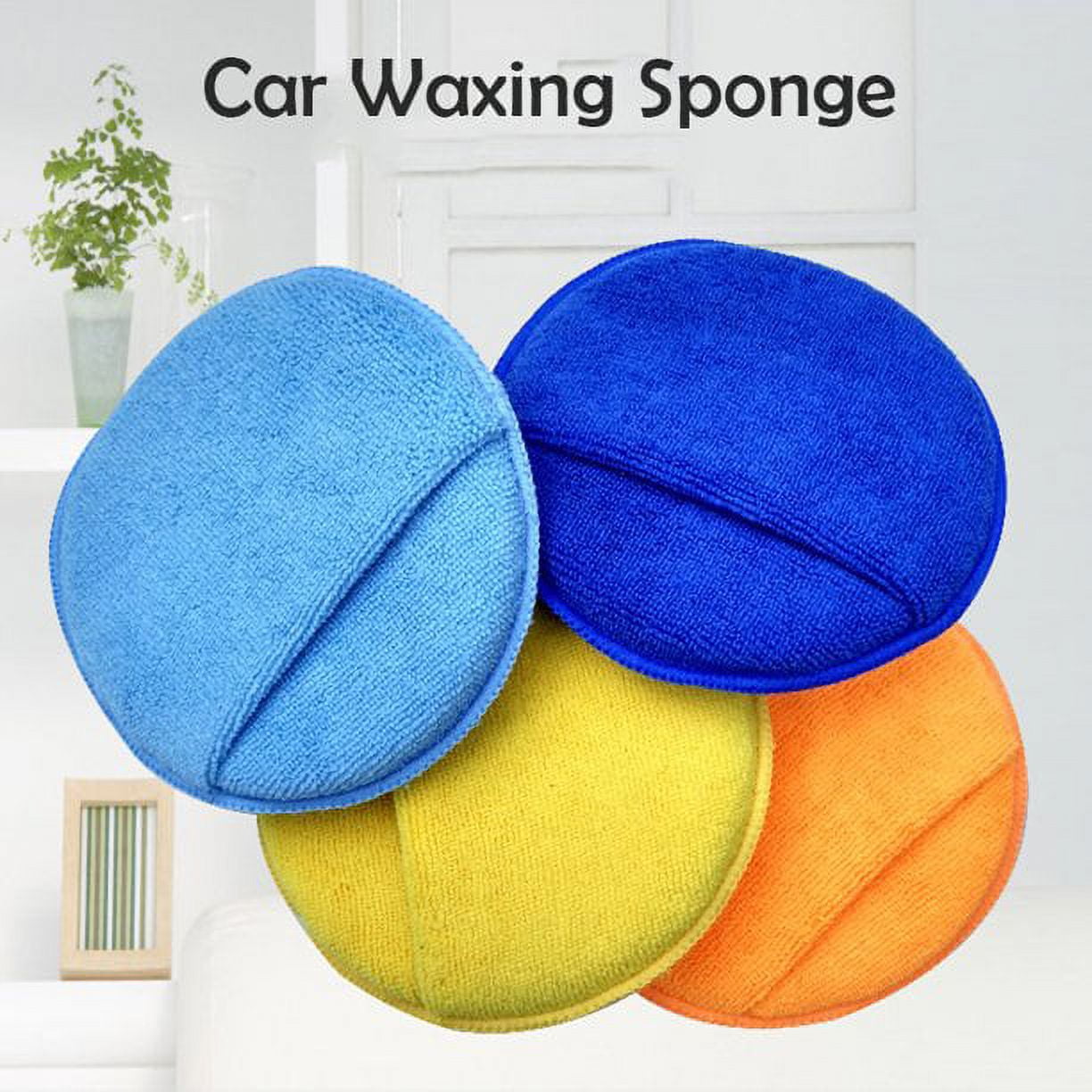 Car Detailing Sponge Wax Applicator Pads Shine Polishing for Waxing Paint  Glass