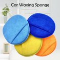 10pcs Car Wax Polish Applicator Pads Kit, 5 inch Microfiber Applicator