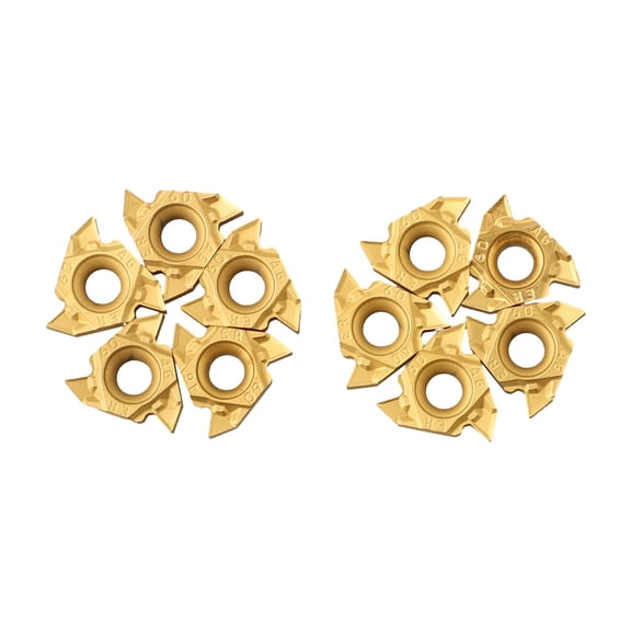 10pcs Carbide Threading Turning Inserts 16ERAG60-S for Precision Machining