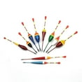 thumbnail image 1 of 10pcs Carp Fishing Floats Set Buoy Bobber Sticks Fish Mix Color size and .US N3U4, 1 of 8