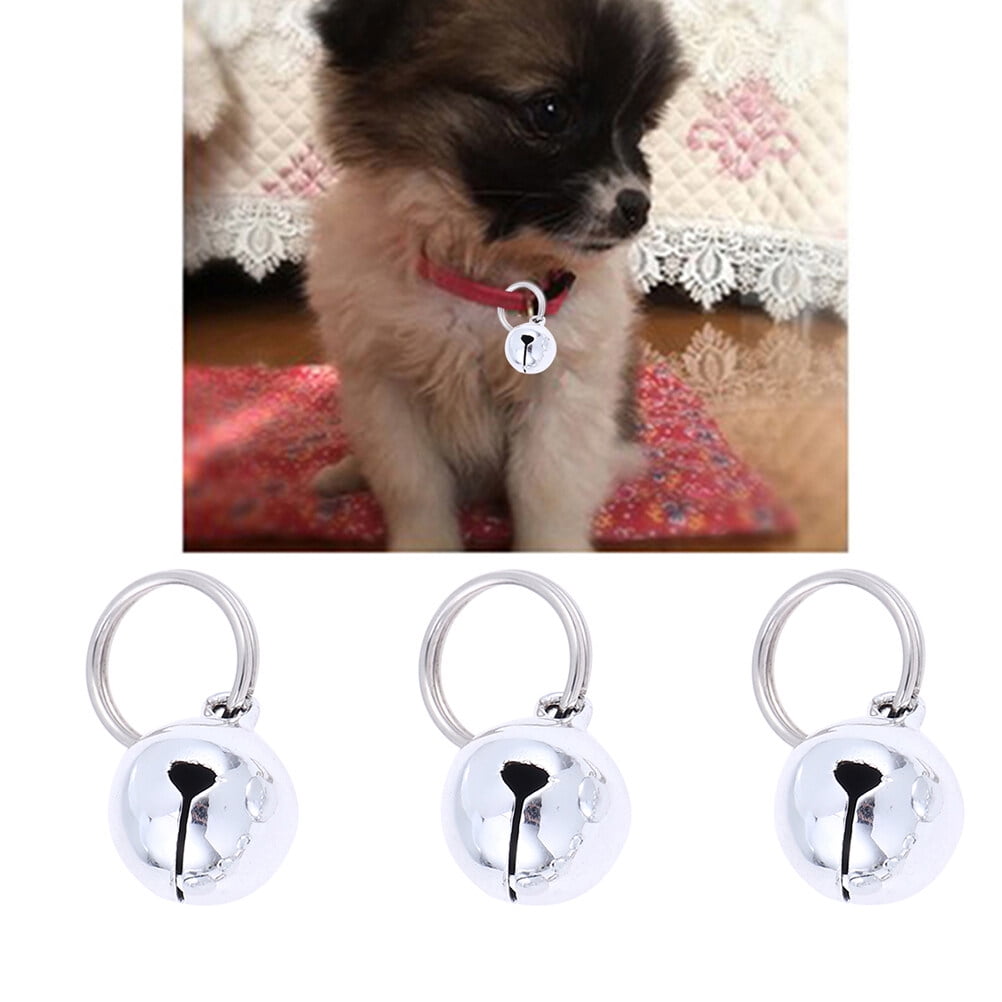 10pcs Cat and Dog Bells Hanging Pet Christmas Jingling Bell Pet Collar