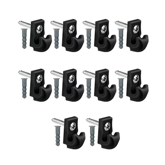 10pcs Ceiling Hooks Multifunction Screw Hooks for Plant & Decorations Installation