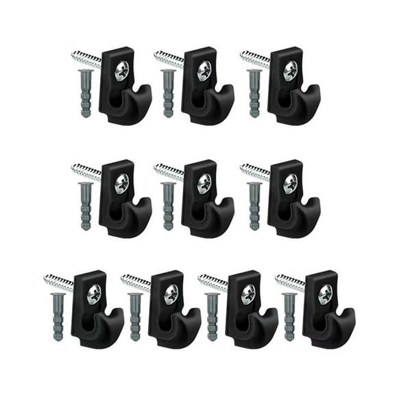 10pcs Ceiling Hooks Screw In Hooks Flower Hook Heavy Duty Hooks Simple to Use for Secure & Stable Installation