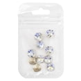 thumbnail image 1 of 10pcs Charms Pointed Bottom Rhinestones for Decoration Nails Art Projects Embellishments Crafts, 1 of 9
