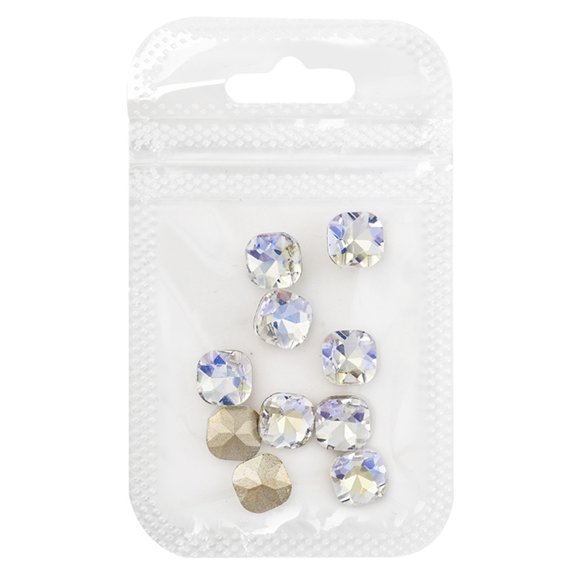 10pcs Charms Pointed Bottom Rhinestones for Decoration Nails Art Projects Embellishments Crafts