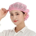 thumbnail image 1 of 10pcs Chef Hat Reusable Cooking Hair Net for Women Men Chef Works Hats Mesh Hair Nets Cap for Food Service Kitchen, 1 of 3