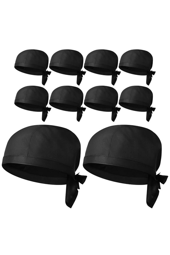 10pcs Chef Hats Kitchen Cooking Hat Breathable Cook Hat Cotton Cooking Hat Bakery Hat
