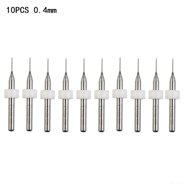 10pcs Circuit Board PCB Drill Bits Kit Carbide Tungsten Steel Drill Bit