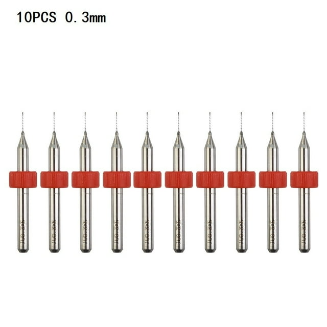 10pcs Circuit Board PCB Drill Bits Kit Carbide Tungsten Steel Drill Bit