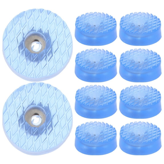 10pcs Clear Silicone Furniture Pads for Table Desk Chair and Sofa Legs Nonslip Furniture Feet Self Adhesive Glides Hardwood Floor Protectors