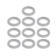 thumbnail image 1 of 10pcs Clear Silicone Round Flat Washer Assortment Size 16x24x3mm Flat Washer, 1 of 2