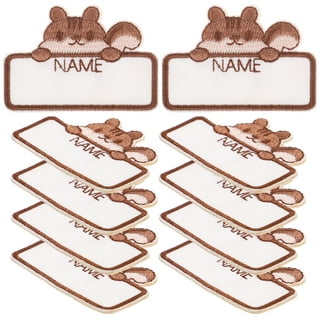 1 Roll of Iron On Name Labels for Clothing Sewing Name Labels Cartoon Name  Labels DIY Sewing Supplies