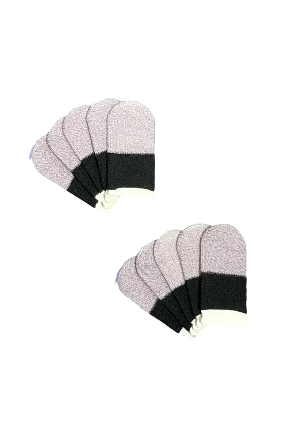 10pcs Colorful Against Slip Play Gloves Carbonfiber Texture Touch Panel Optimization