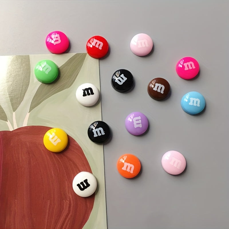 10pcs Colorful Candy Fridge Fun and Convenient Photo Wall