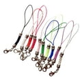 thumbnail image 1 of 10pcs Colorful Cell Phone Strap Cell Phone Chain Phone Strap Lariat Lanyard Cord with Lobster Clasp White, 1 of 8