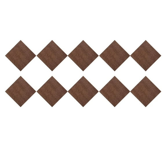 10pcs Colorful Non-Slip Removable Floor Tile Stickers - Stylish Patchwork Carpet