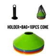 thumbnail image 1 of 10pcs Cone Set Football Training Equipment for Kid Pro Disc Cones Agility Exercise Obstacles Avoiding Sport Training Accessories (10 Pcs mix), 1 of 7