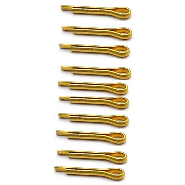 (10pcs) Copper U-Shaped Hairpin Cotter Pin , M4x65mm - Walmart.com