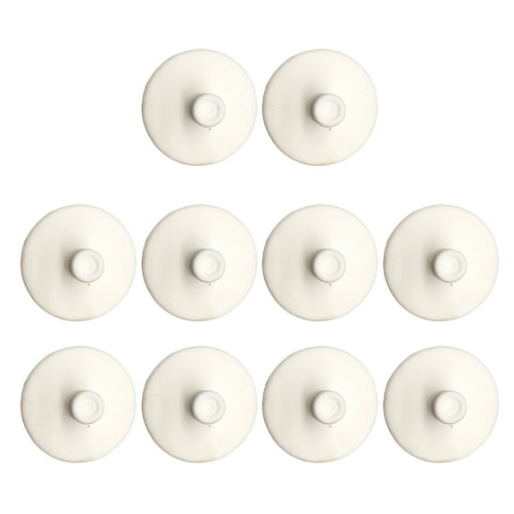 10pcs Coralline Frag Plugs Ceramic Frag Plug Fish Tank Coral Base for Home