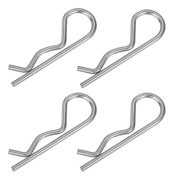 10pcs Corrosions Resistant R Shaped Pins Spring Cotter Pins Assortment set