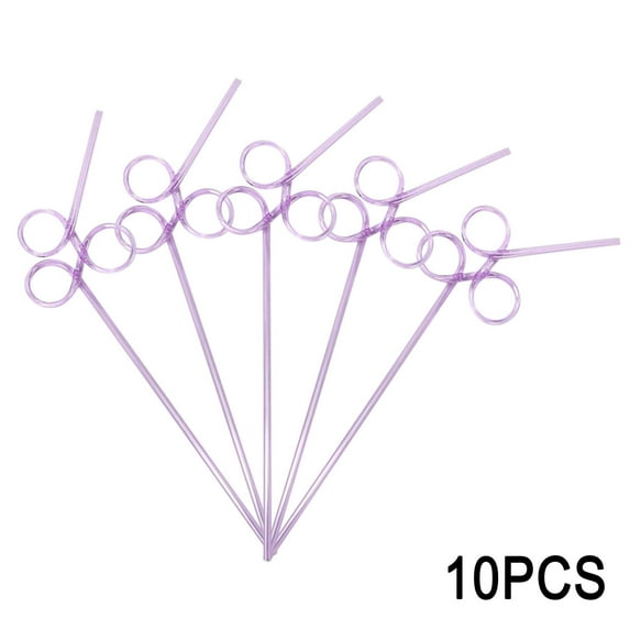 10pcs Crazy Straws for Kids Silly Straws for Kids Plastic Straws Reusable Drinking Straws Reusable Plastic Straws Plastic Reusable Straws for Kids Reusable Straws Hard Plastic Straws Party Straws