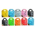 thumbnail image 1 of Reusable Storage Bags for Shopping Made of Polyester Assorted Color 10pcs Portable Foldable, 1 of 4