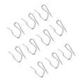 thumbnail image 1 of 10pcs Curtain Drapery Pin Hooks - Silvery, 1 of 9