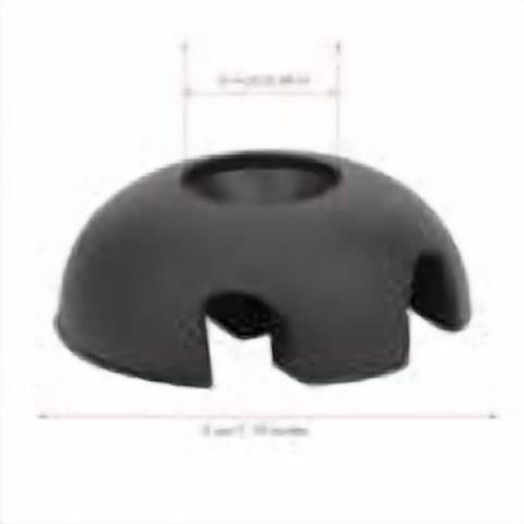 10pcs Deck Line Guide Slotted Round Rigging Accessories for Canoes Kayak Marine