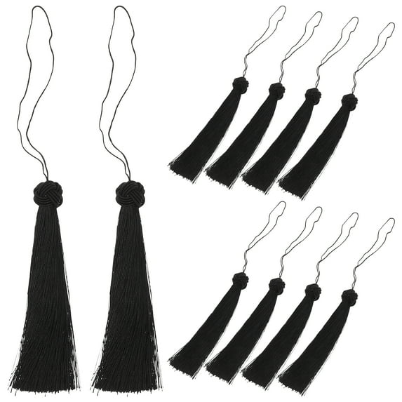 10pcs Decorative Curtain Tassel Pendants for Home, Stylish Hanging Window Accessories, Elegant Drapery Tiebacks for Room Decor
